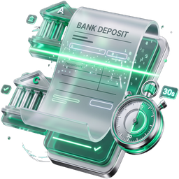 Insignia 3D de OCR Multi-Banco